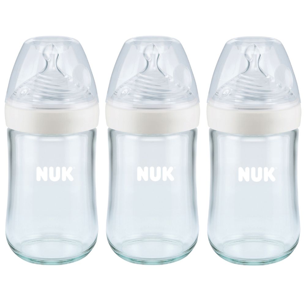 NUK® Simply Natural® Glass Bottle, 8 oz