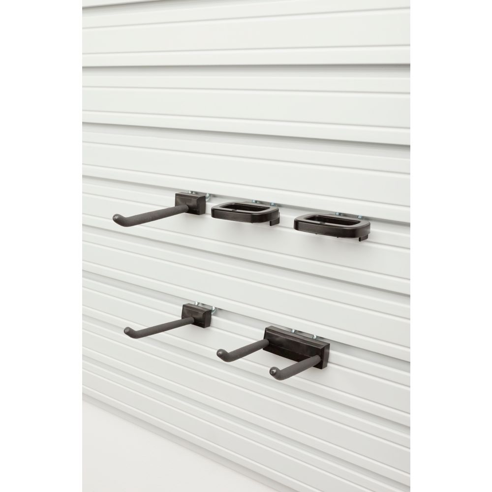 Rubbermaid Fast Track Wall Mount Storage Rail (2 Pack) & Multi Hooks (12  Pack), 1 Piece - Kroger