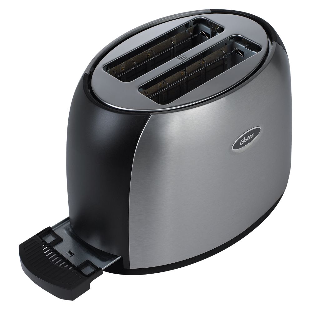 Oster 4-slice Black Retractable Cord Toaster