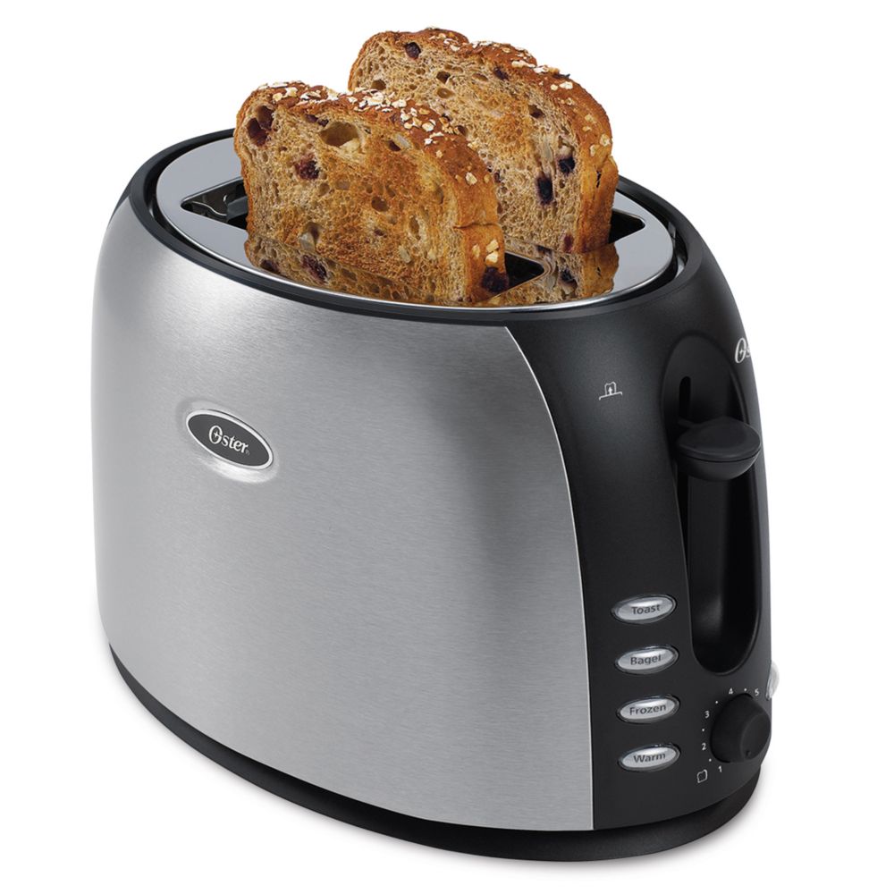 Oster® 2-Slice Toaster with Extra-Wide Slots and 3 Functions