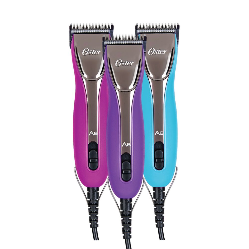 Oster® A6® Slim™ Purple Pop Heavy Duty Clipper with Detachable #10