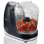 Oster® 3-Cup Mini Food Chopper with Whisk, Black image number 1