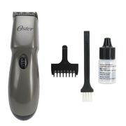 Cordless hair trimmer with blade cleaning accessories image number 0
