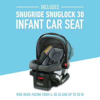 graco fastaction lightweight stroller with snugride