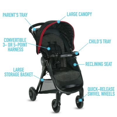 graco asher travel system