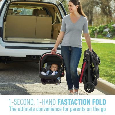 graco fastaction travel system with snugride 30