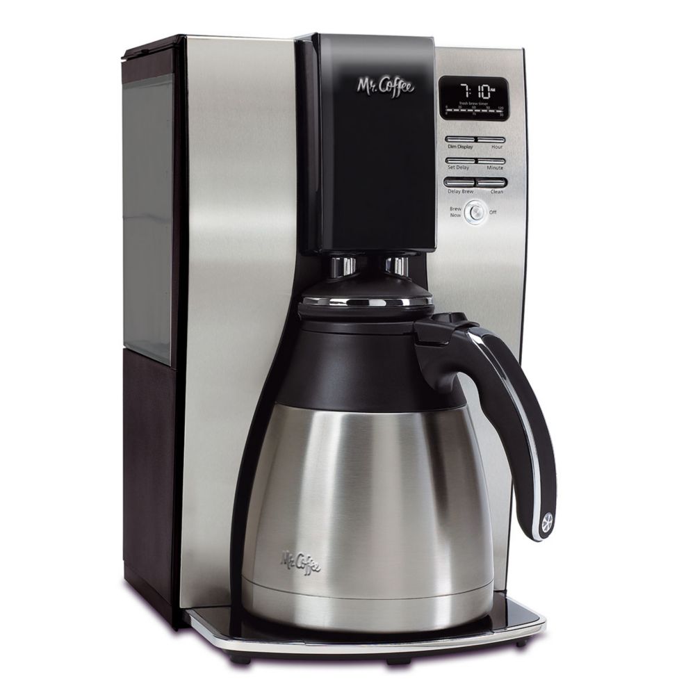 Mr. Coffee® Optimal Brew™ Programmable Thermal Coffee Maker - Silver/Black,  10 c - Fry's Food Stores