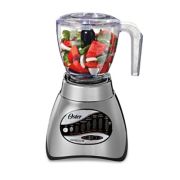 Oster® Classic Series 16 Speed Blender with Food Chopper and Glass Jar, Brushed Nickel image number 3