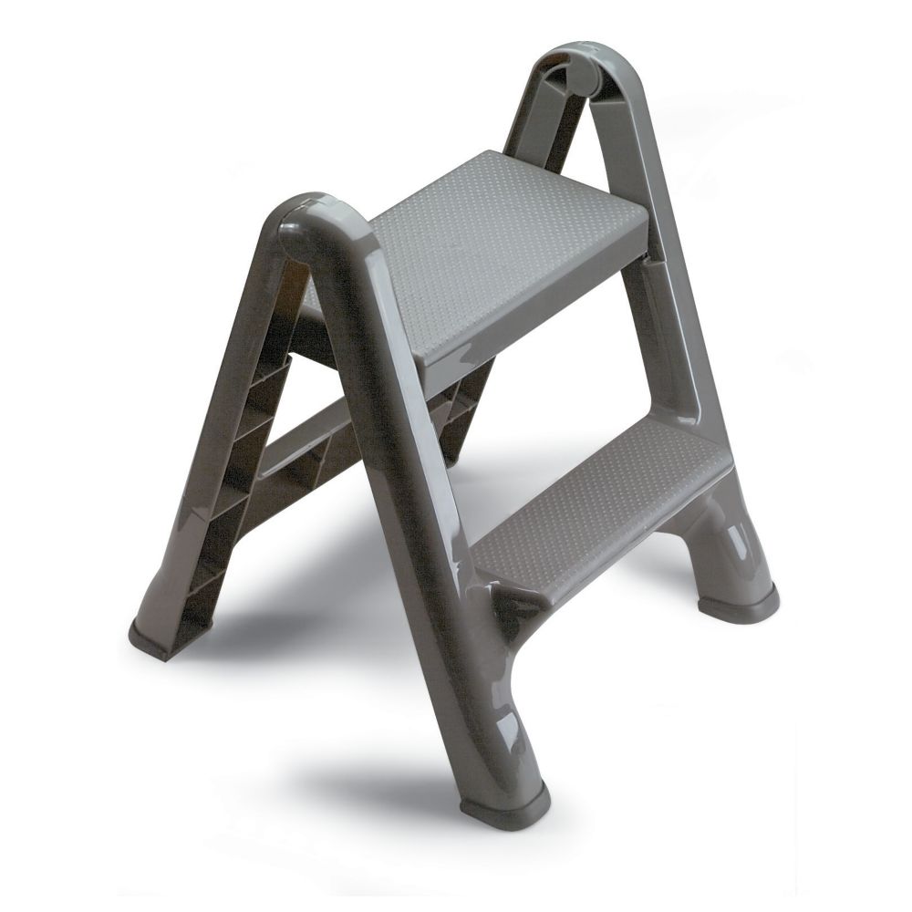 Two step plastic online step stool