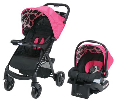 Graco polka dot stroller on sale