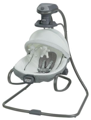 graco swing grey