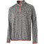 Carbon Heather / Orange