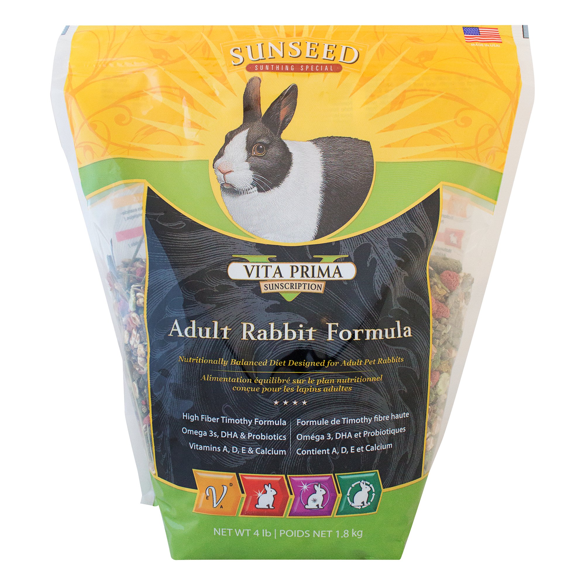 Sun Seed Sunscription Vita Prima Adult Rabbit Formula Petco