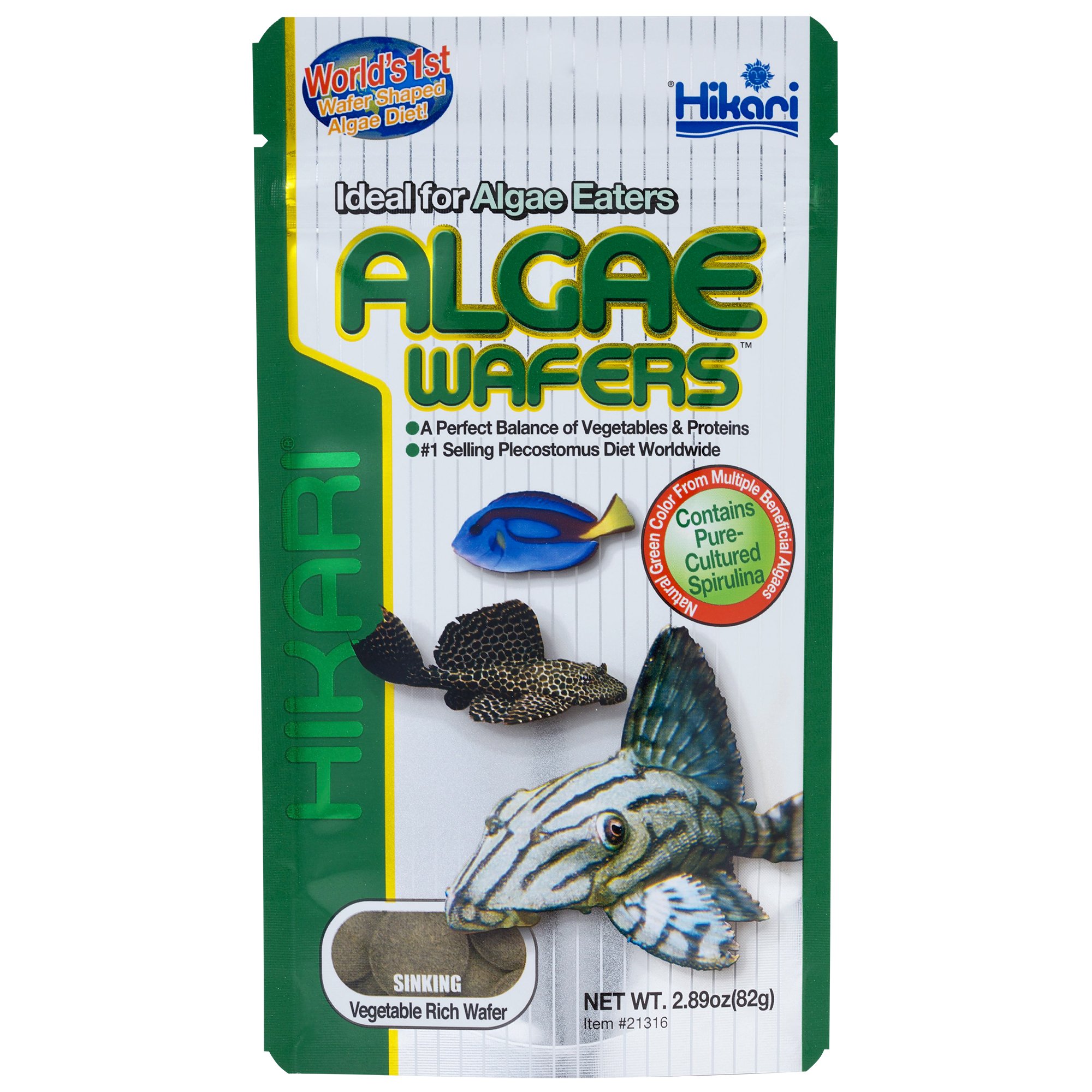 Hikari Tropical Algae Wafers for Plecostomus & Algae Eaters Petco