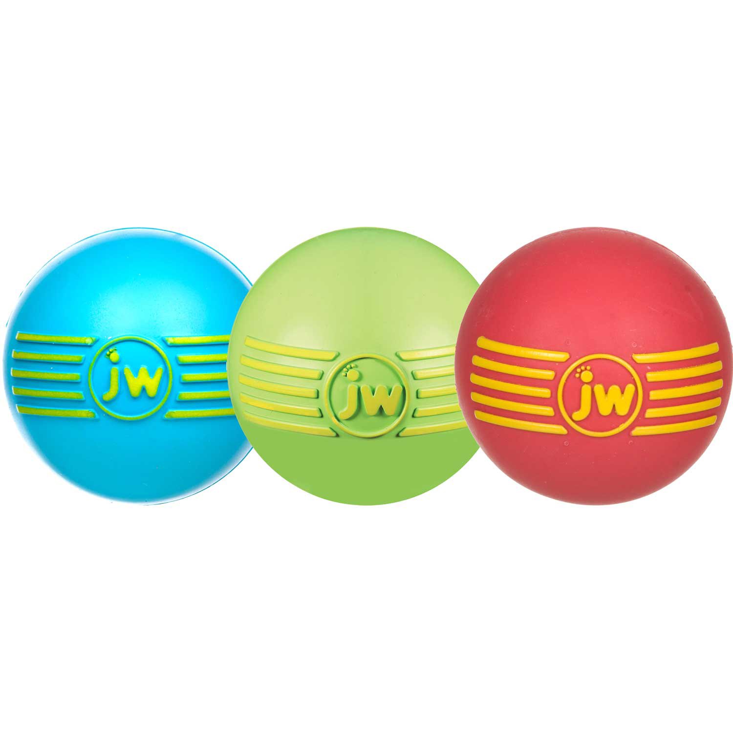 JW Pet iSqueak Rubber Ball Dog Toy Petco