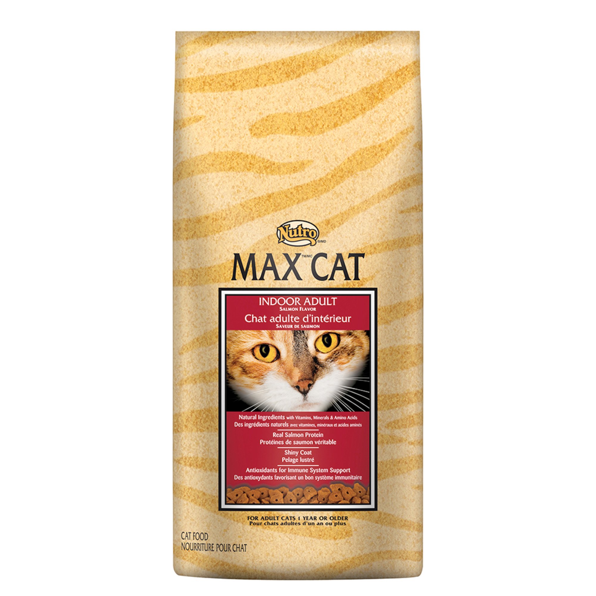 UPC 079105102476 product image for Nutro Max Indoor Salmon Flavor Dry Adult Cat Food, 6 lbs. Bag | upcitemdb.com