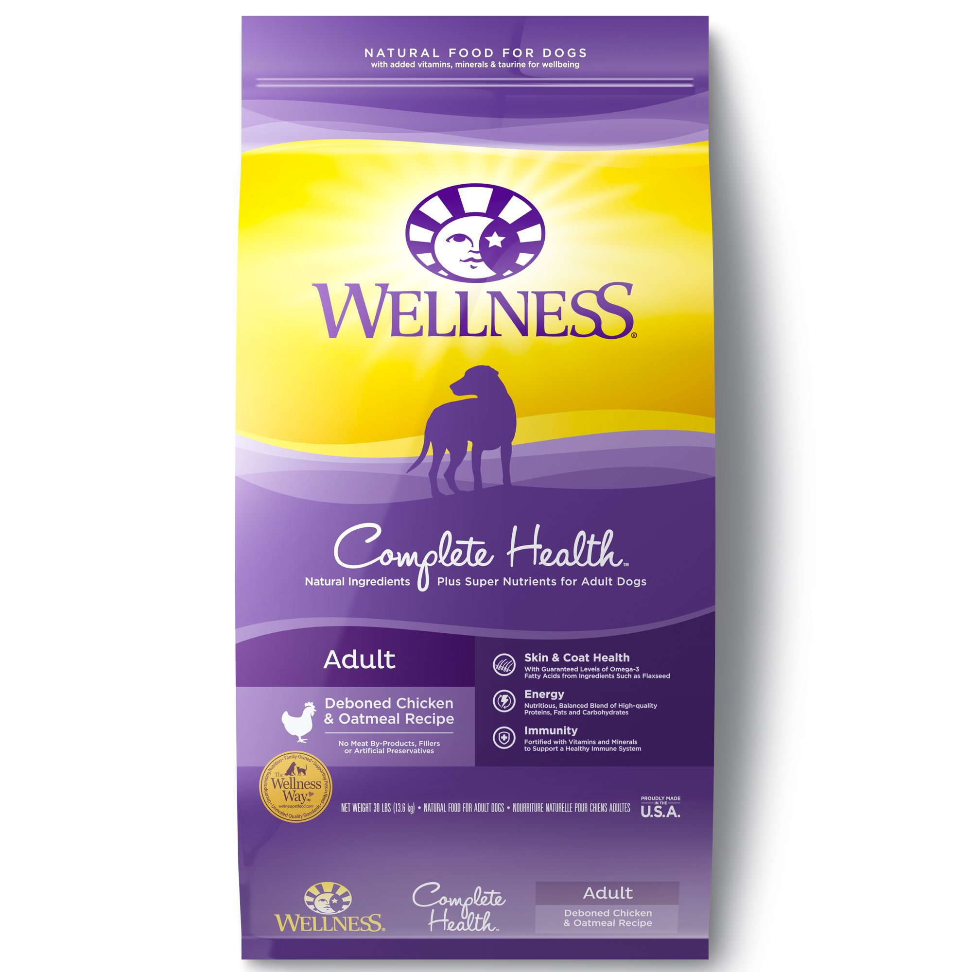 Wellness Complete Health Natural Chicken Recipe Dry Dog Food | Petco