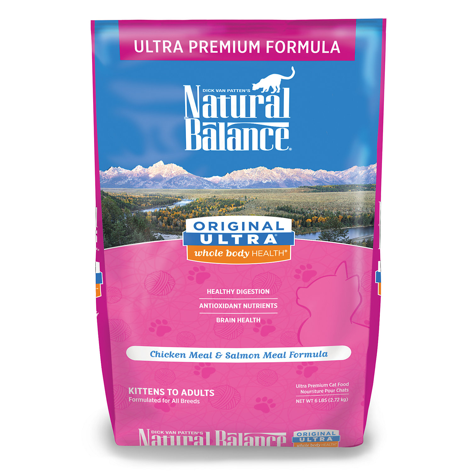 Natural Balance Original Ultra Whole Body Health Cat Food 6 Lbs. Natural Balance Original Ultra Whole Body Health Cat Food 6 Lbs.
