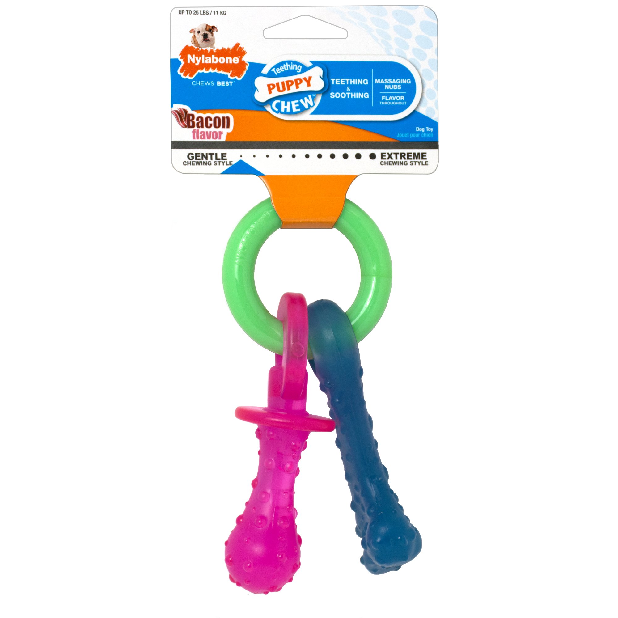 nylabone puppy teething pacifier