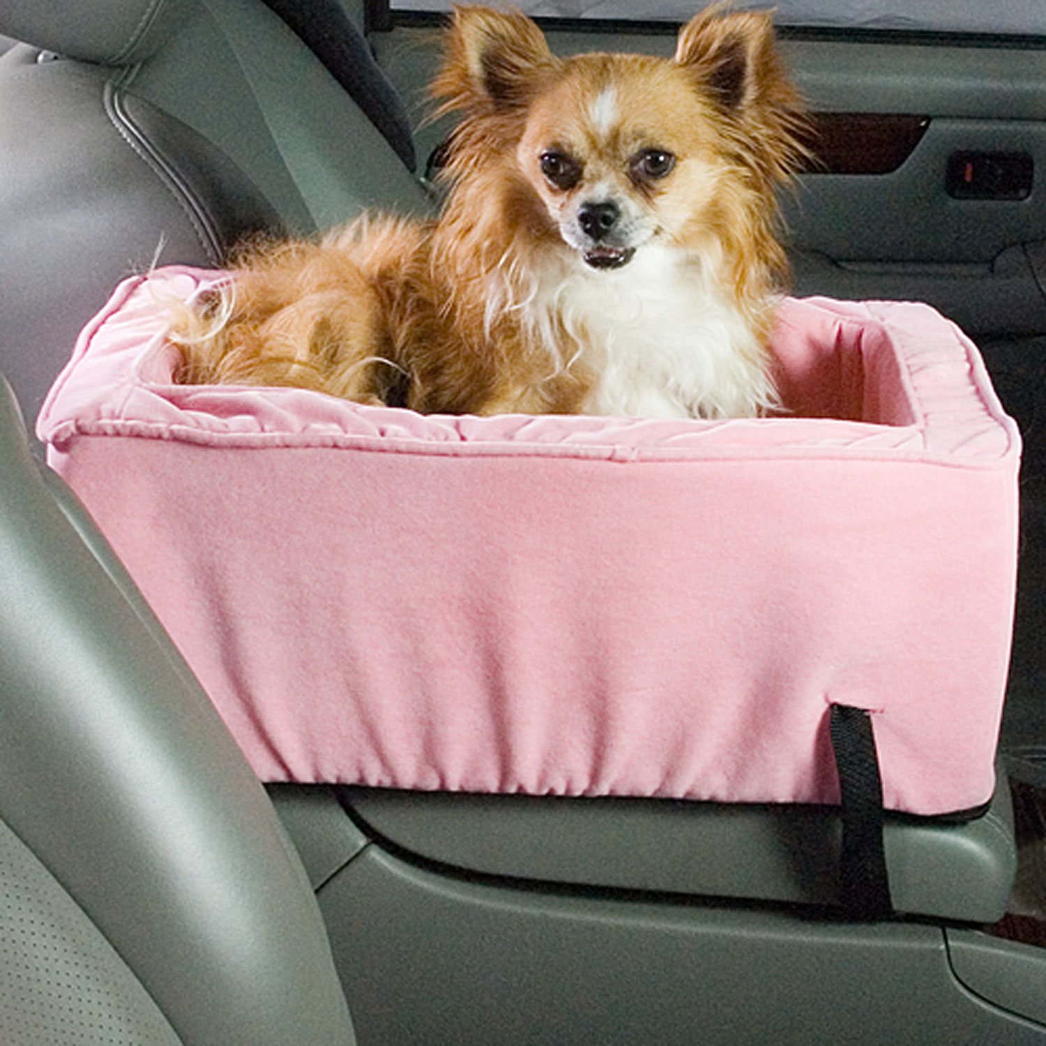 Snoozer Pink Luxury Console Lookout Dog Car Seat Petco