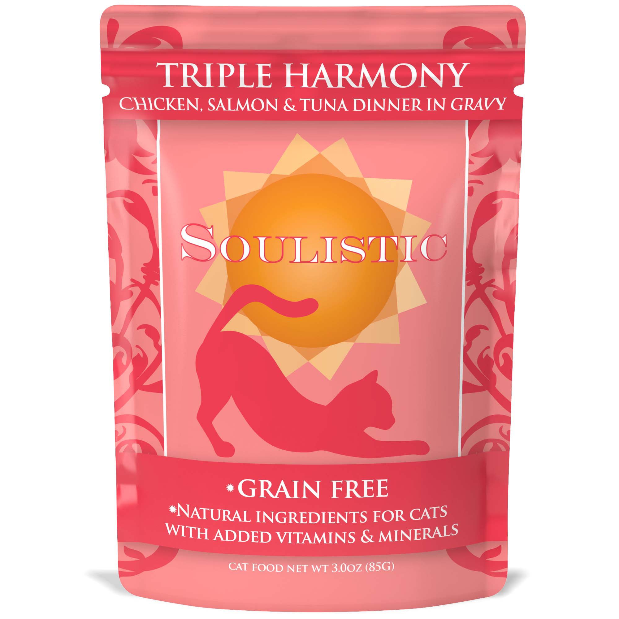 Soulistic Triple Harmony Chicken, Salmon & Tuna Dinner in ...