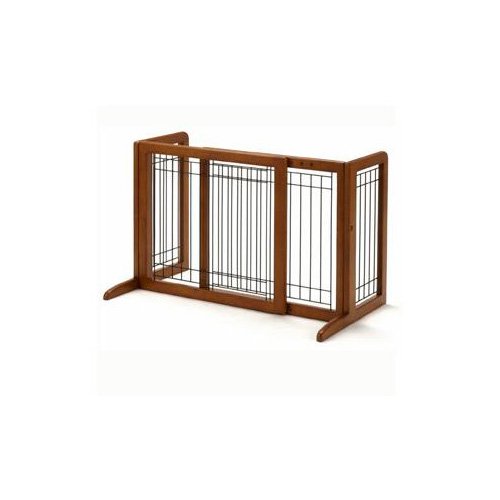 Richell Freestanding Step-Over Pet Gate | Petco