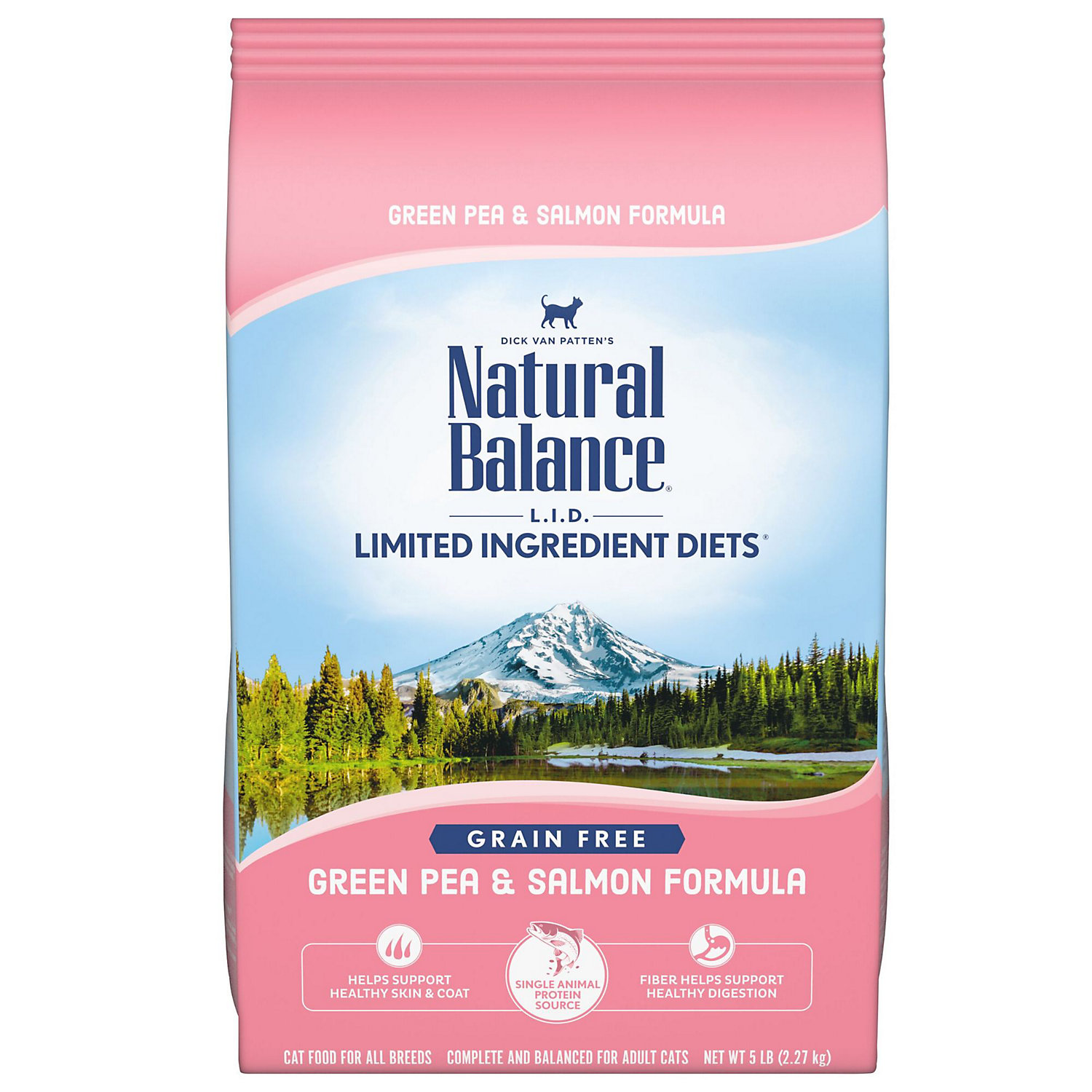Natural Balance Limited Ingredient Diets Green Pea Salmon Formula Dry Cat Food Natural Balance Limited Ingredient Diets Green Pea Salmon Formula Dry Cat Food