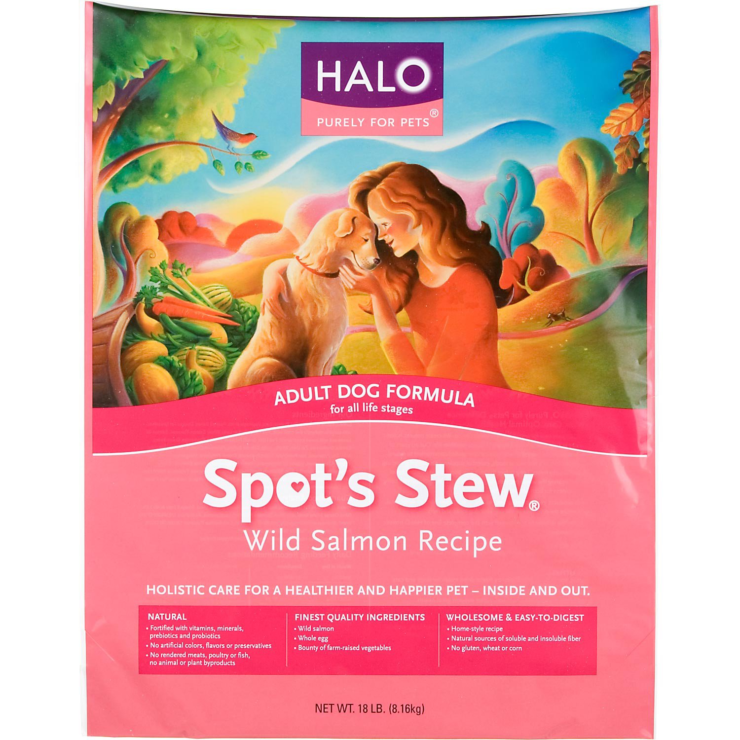 Halo, Purely For Pets Dog Food UPC & Barcode