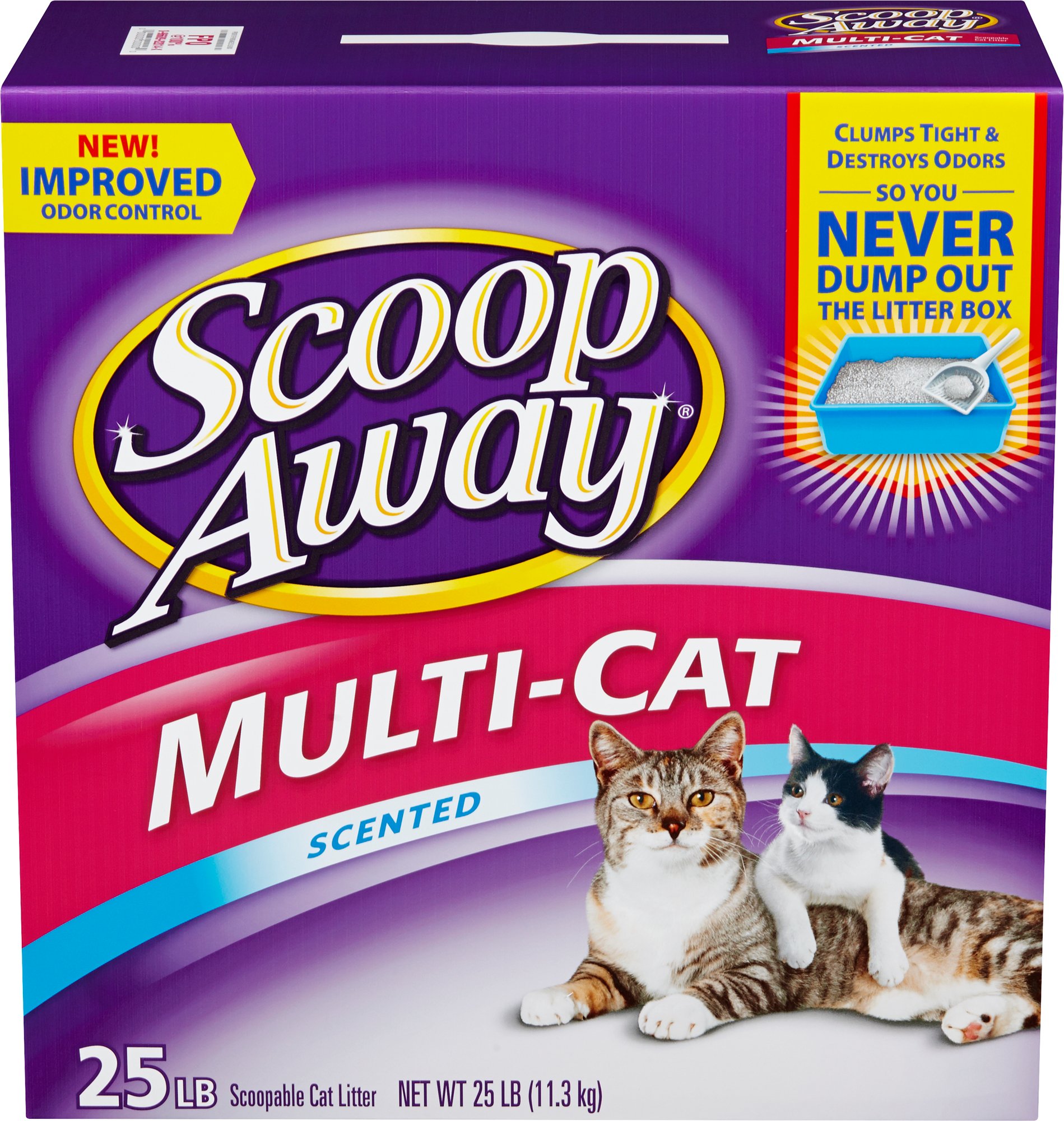 scoop away cat litter