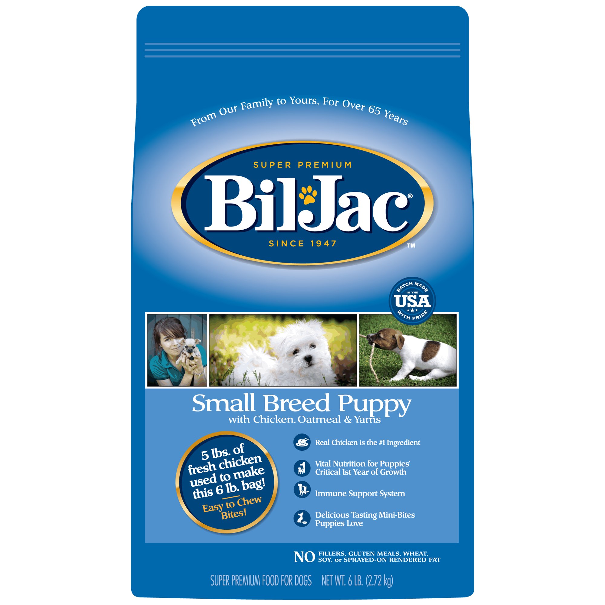 UPC 731794002665 product image for Bil-Jac Small Breed Dry Puppy Food, 6 lbs. () | upcitemdb.com