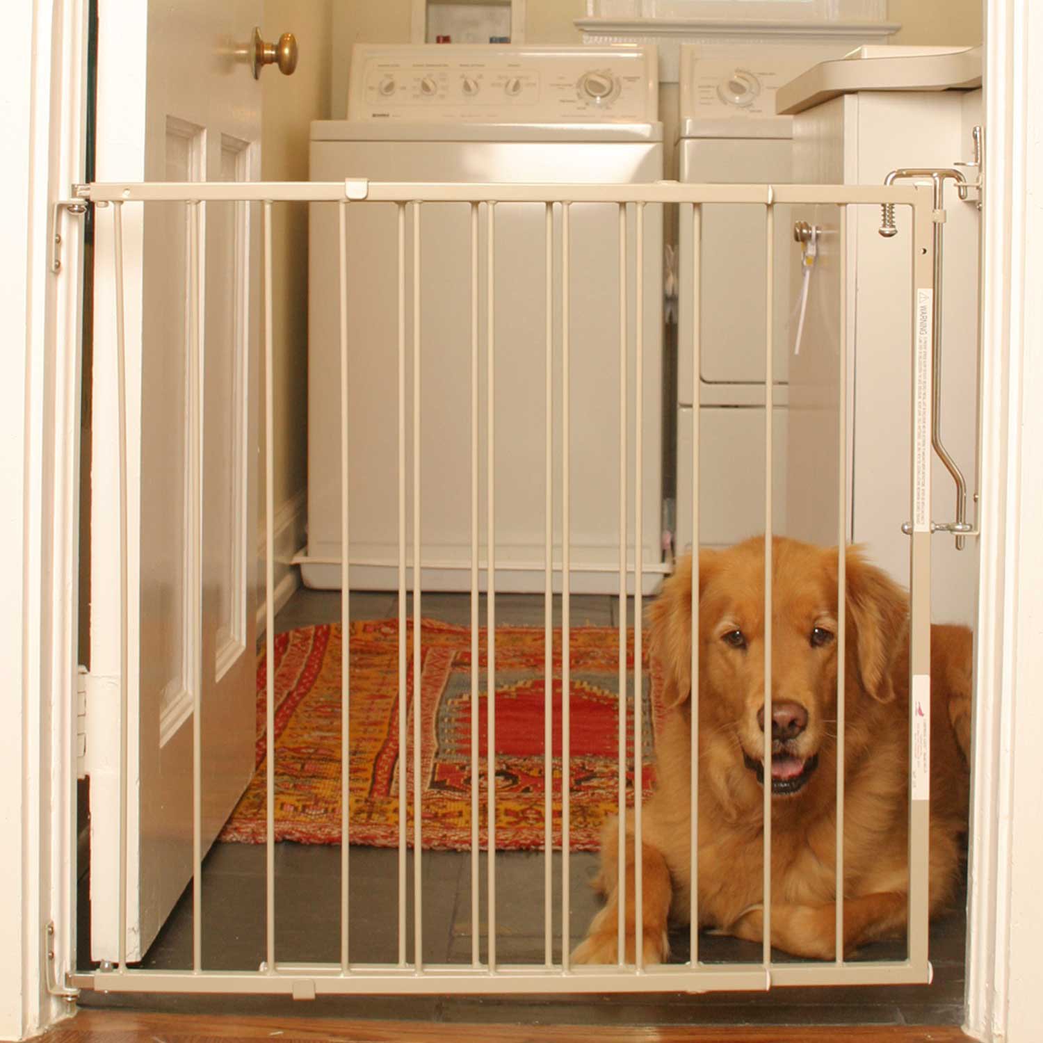 Cardinal Gates Taupe Duragate Pet Gate | Petco