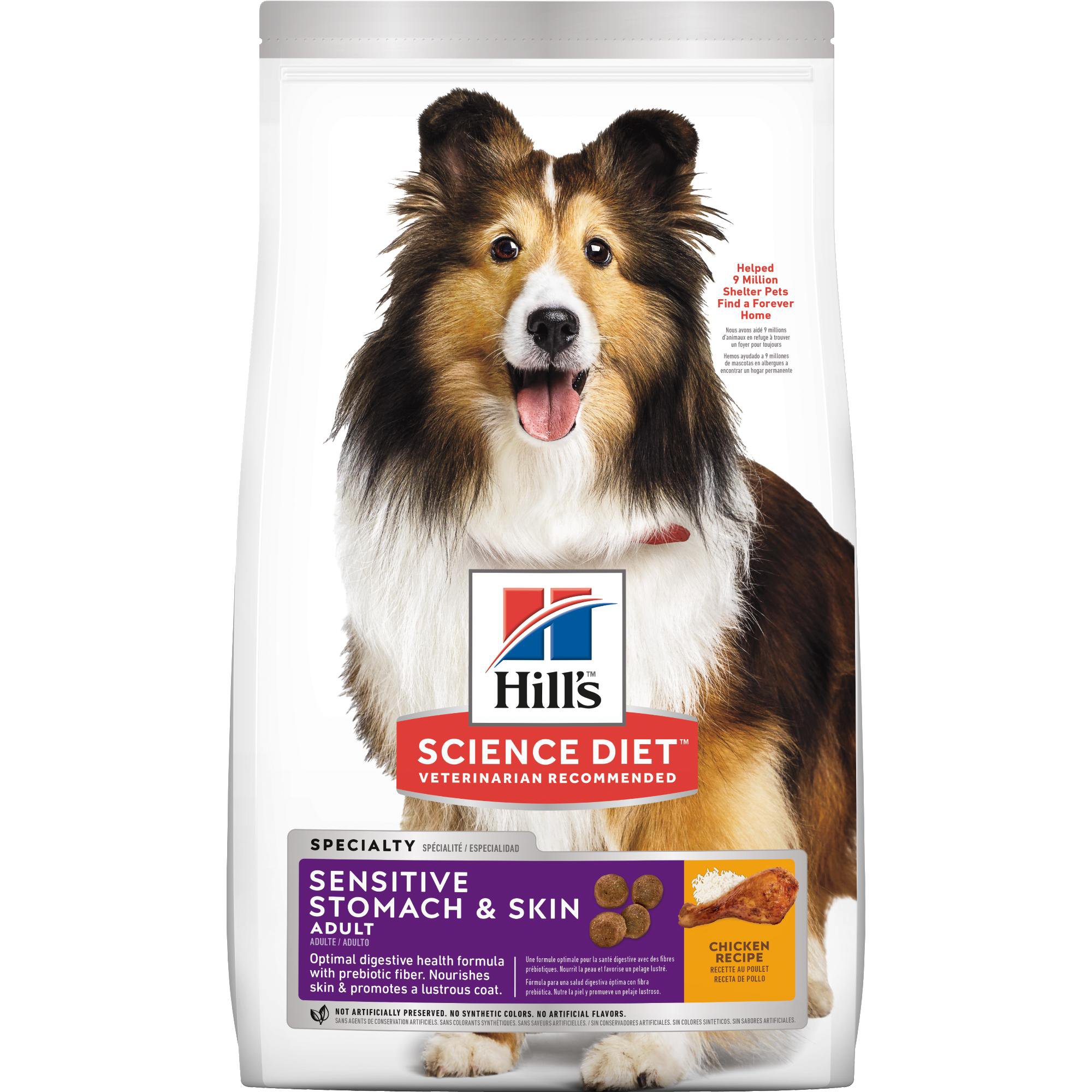 Hill's Science Diet Sensitive Stomach & Skin Adult Dry Dog Food, 30 lbs