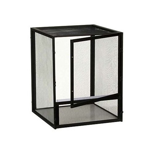 Zoo Med Extra Large Reptibreeze Open Air Screen Cage (24" L X 24" W X 48" H)