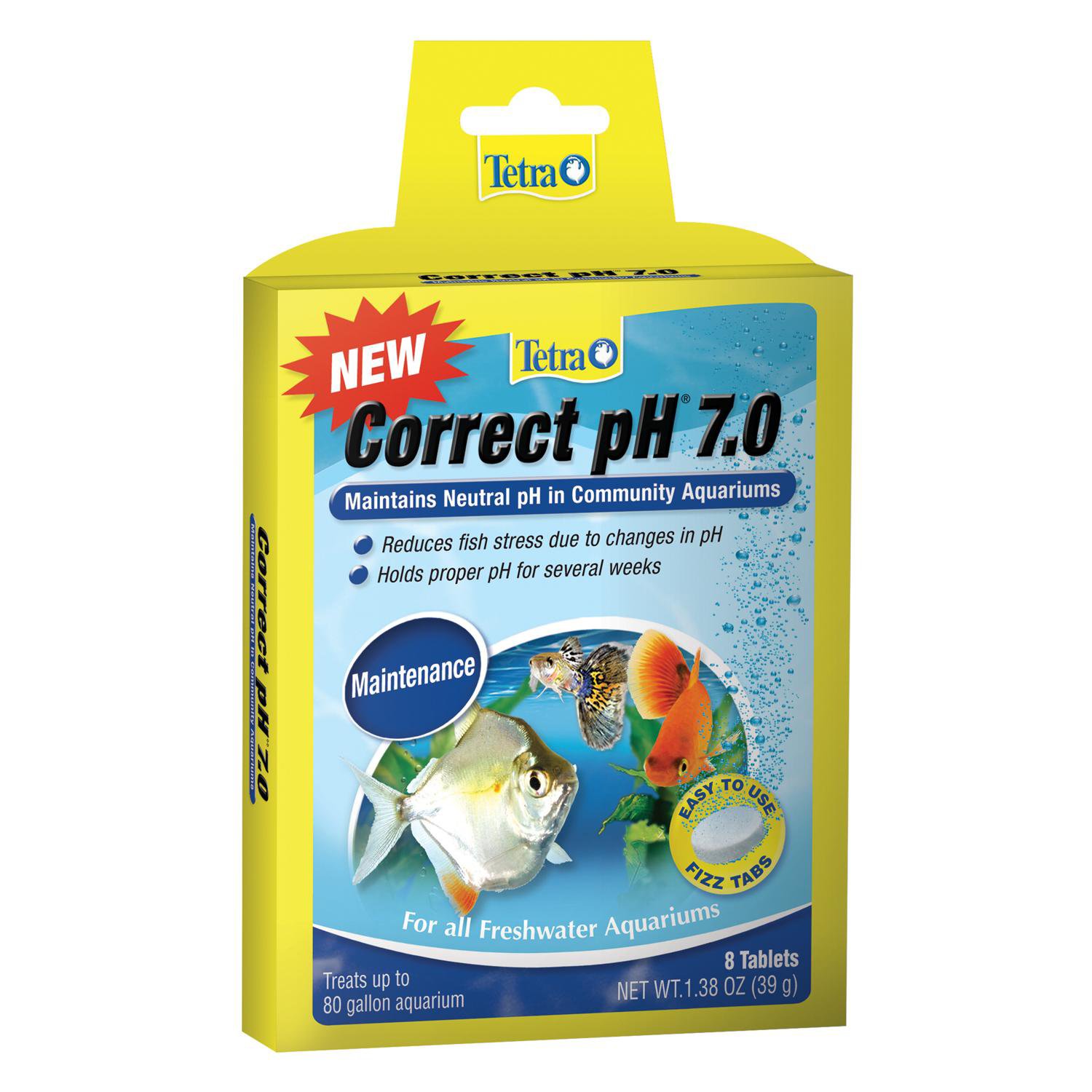 Tetra Correct pH 7.0 Fizz Tabs Petco
