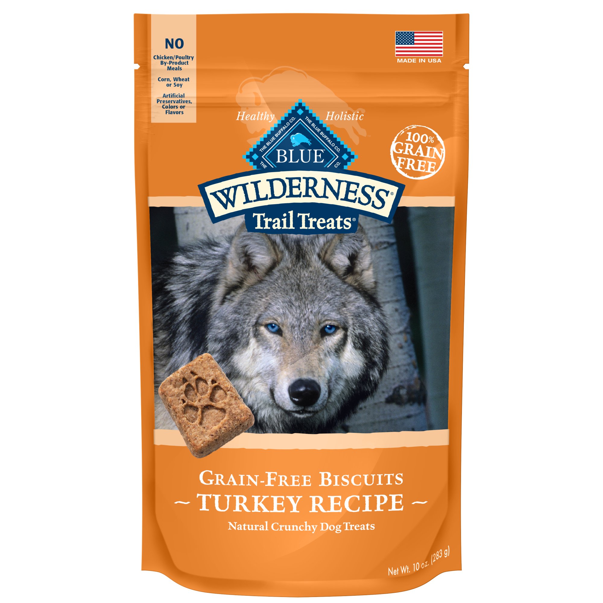 Blue Buffalo Blue Wilderness Trail Treats Turkey Biscuits Dog Treats | Petco