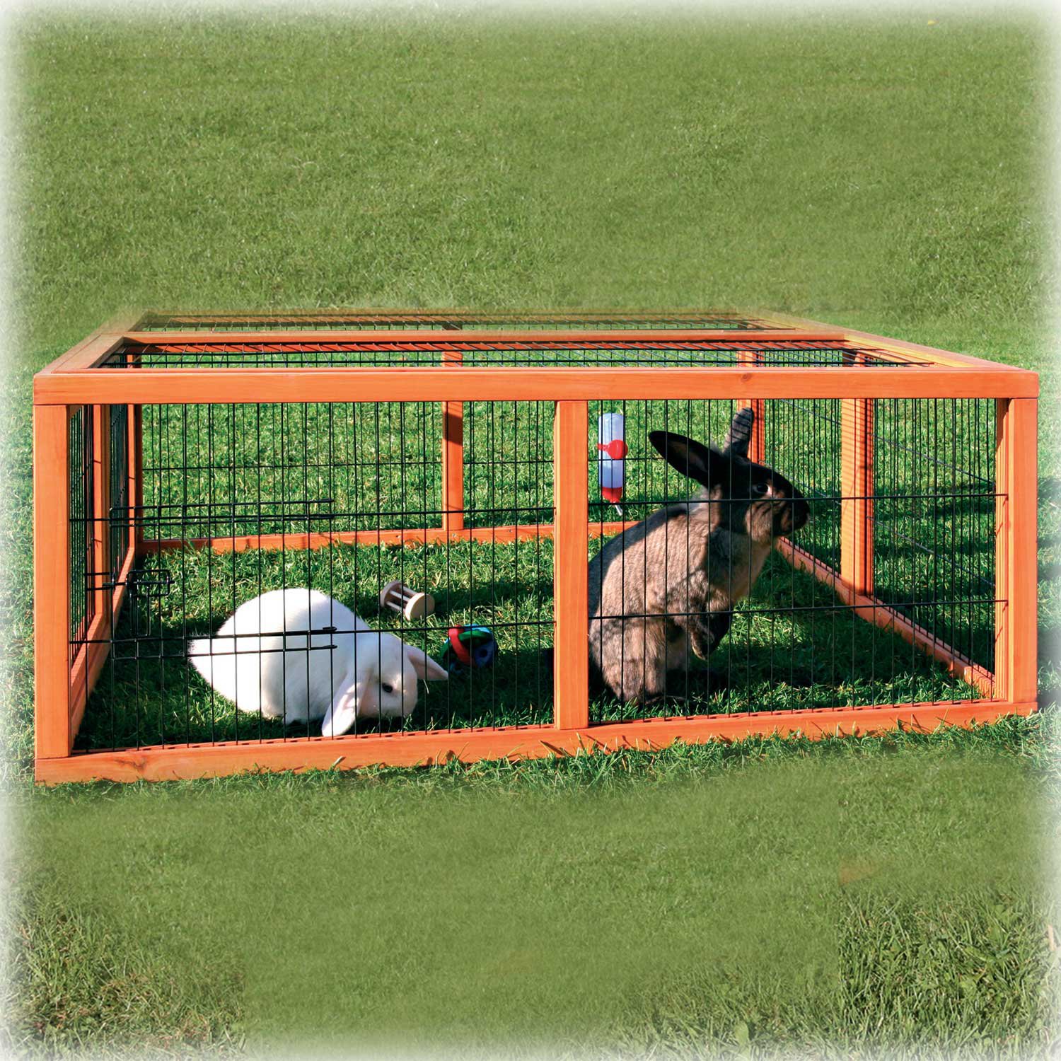 Trixie Natura Rabbit Hutch Enclosure Petco