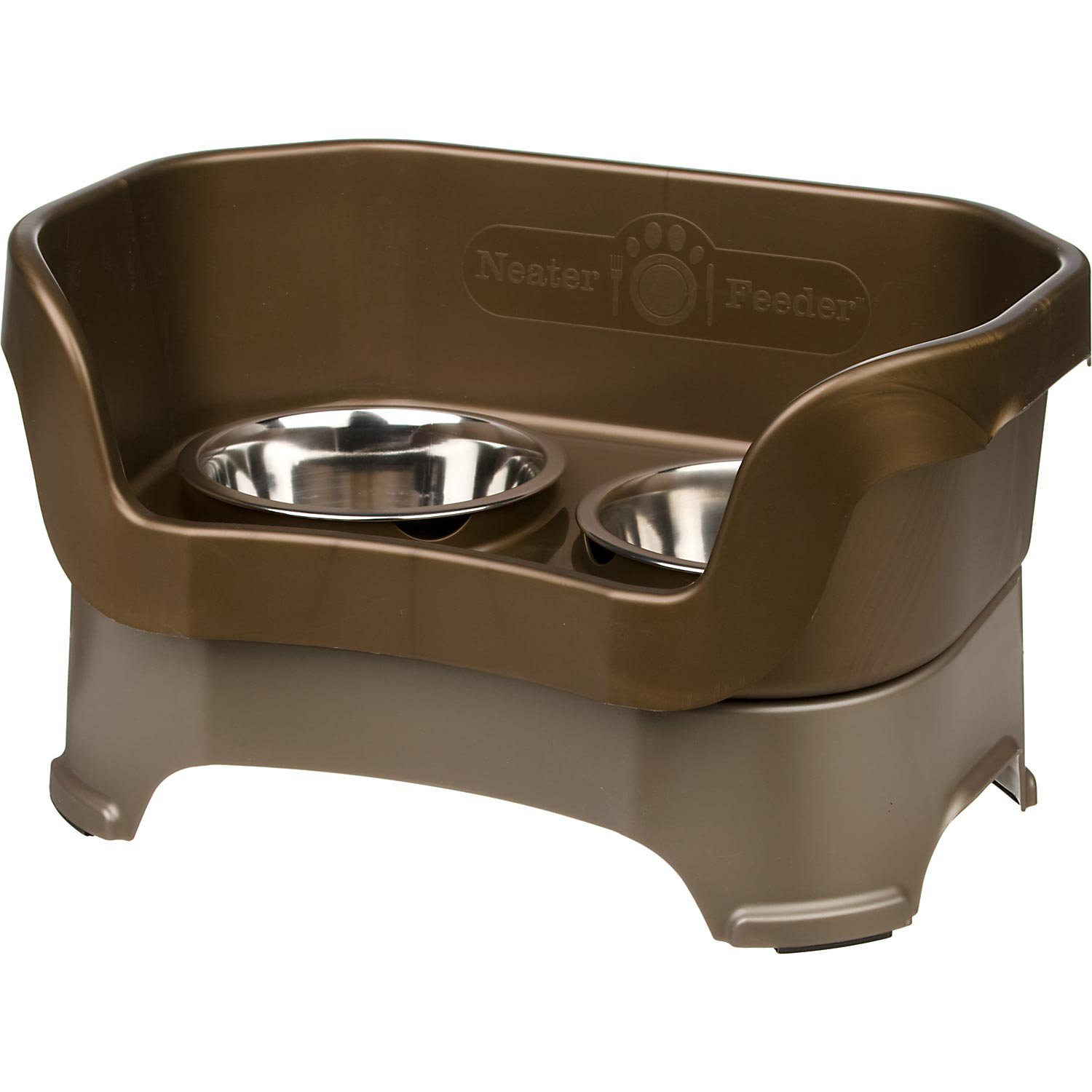 Neater Brands Bronze Elevated Pet Diners Petco