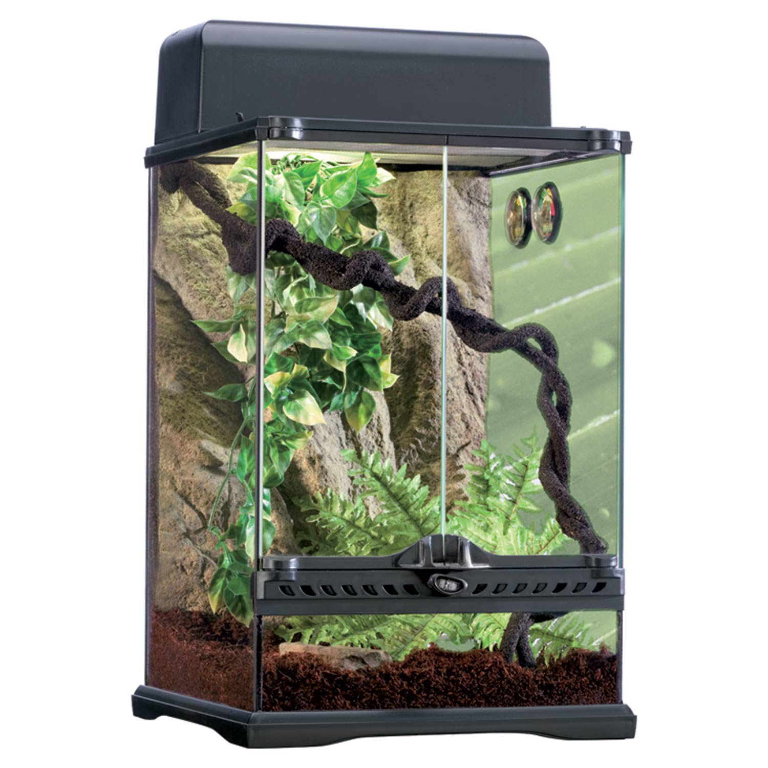 ExoTerra Rainforest Reptile Glass Terrarium Kit Petco