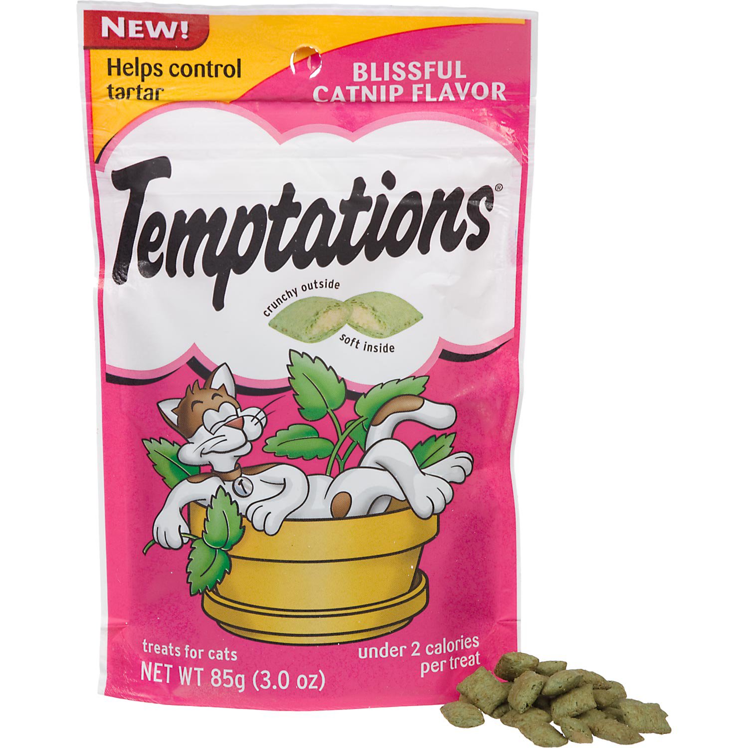 Temptations Classic Catnip Bliss Cat Treats Petco