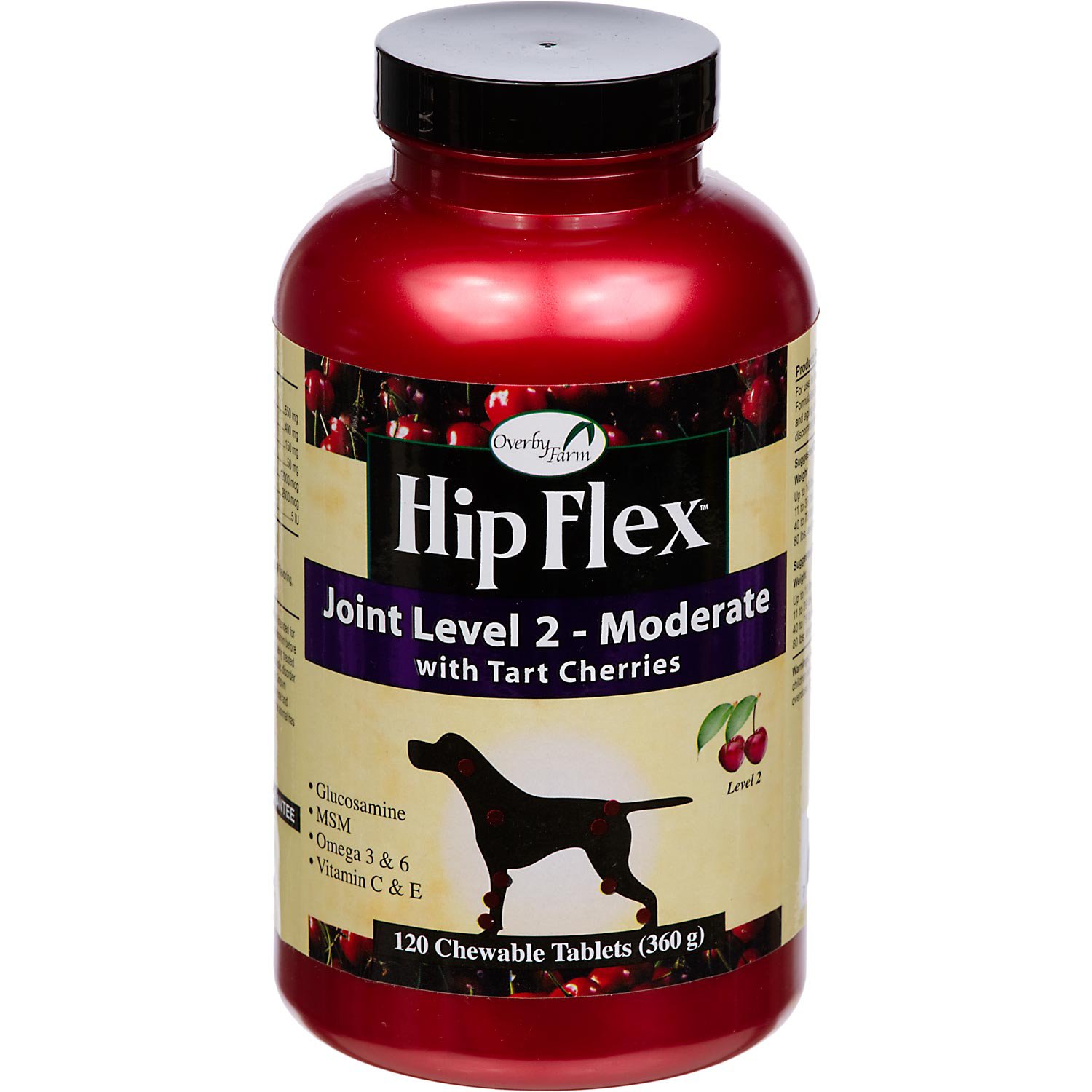 UPC 797801000390 product image for Overby Farm Hip Flex Joint Level 2 Moderate Dog Hip & Joint Supplement, 120 tabl | upcitemdb.com