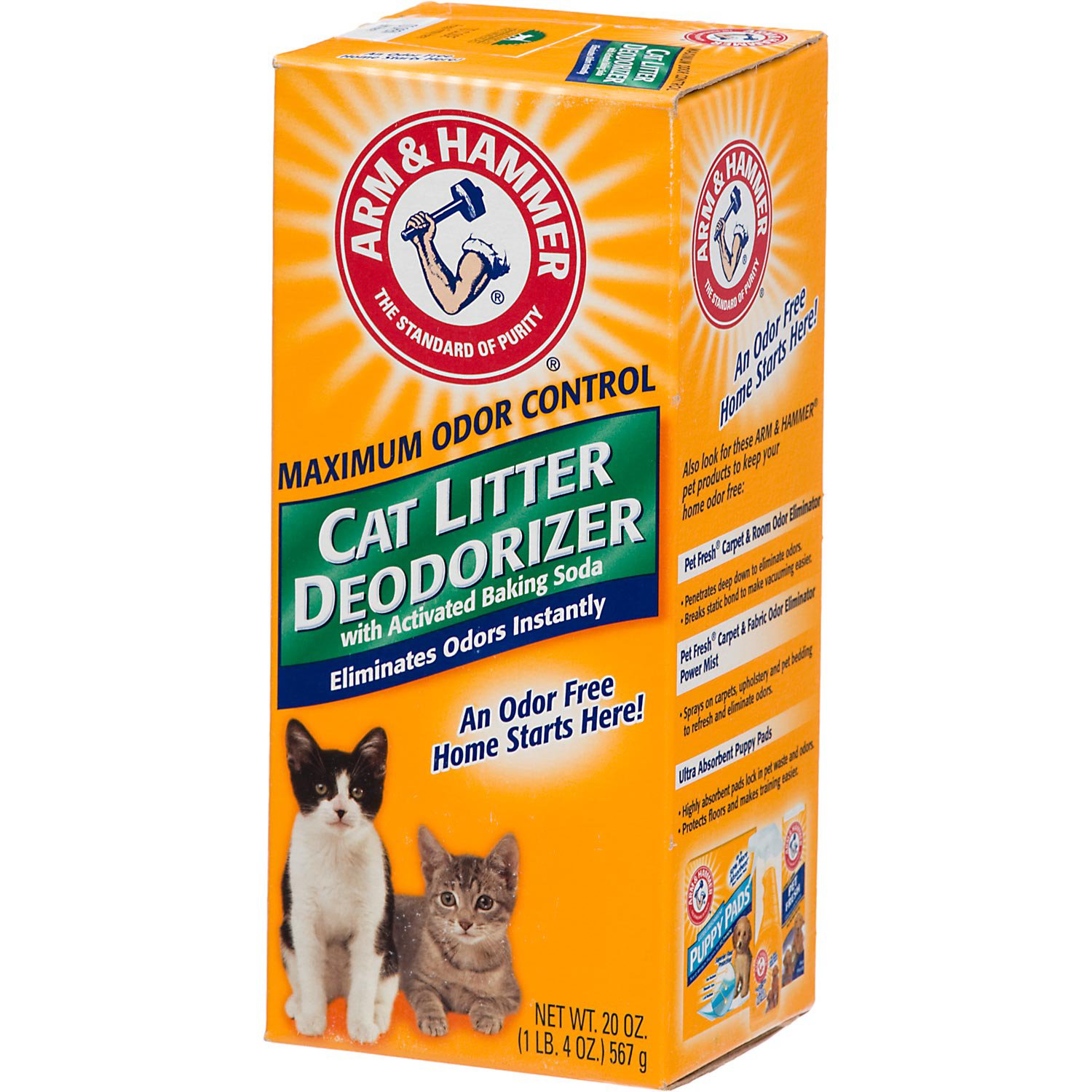 baking soda and cat litter