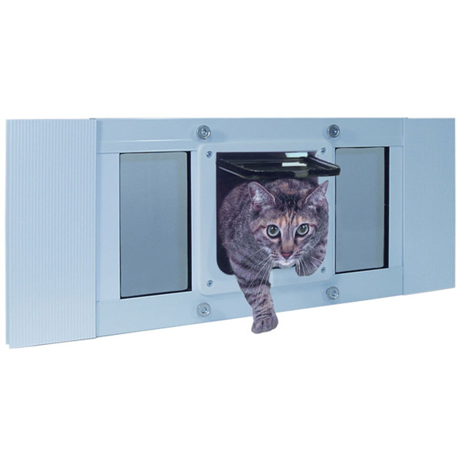 Perfect Pet 33 38 Cat Flap Sash Window Cat Door 10 625in X 1 25in X 27in