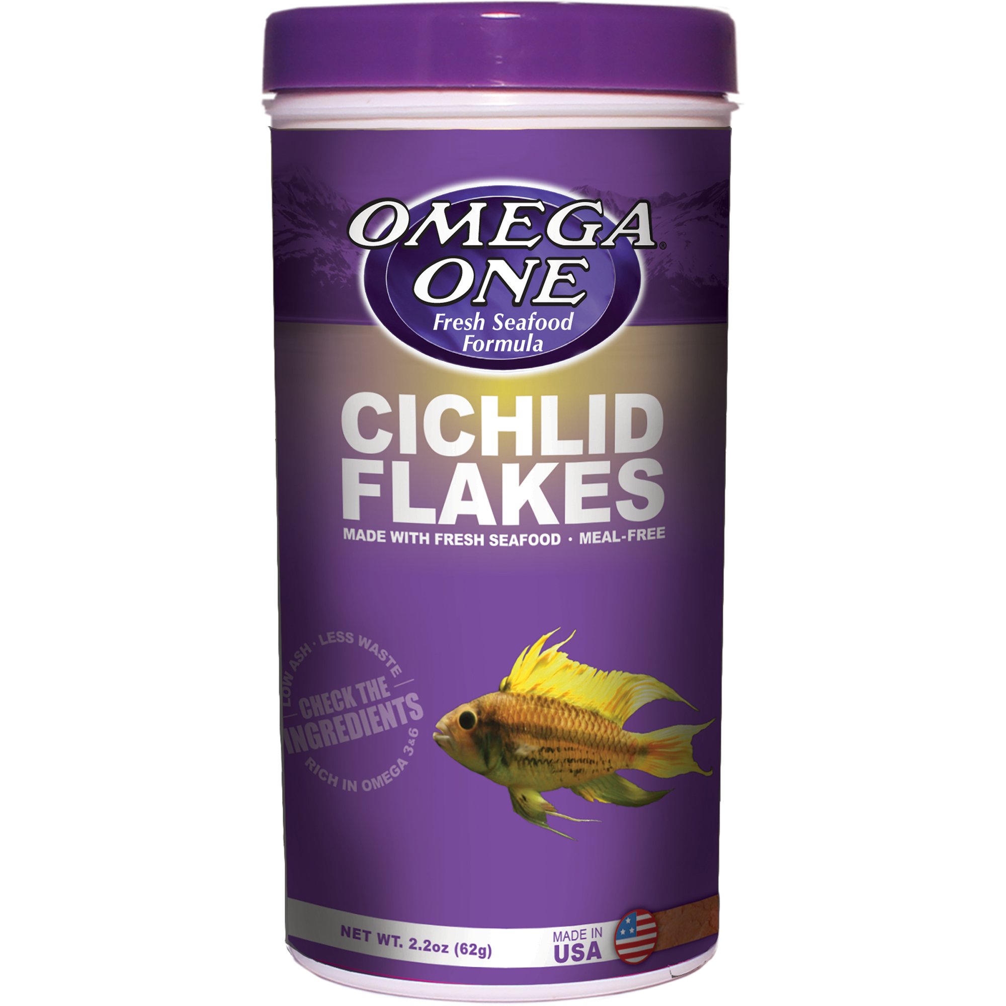 Omega One Cichlid Flakes Cichlid Food Petco