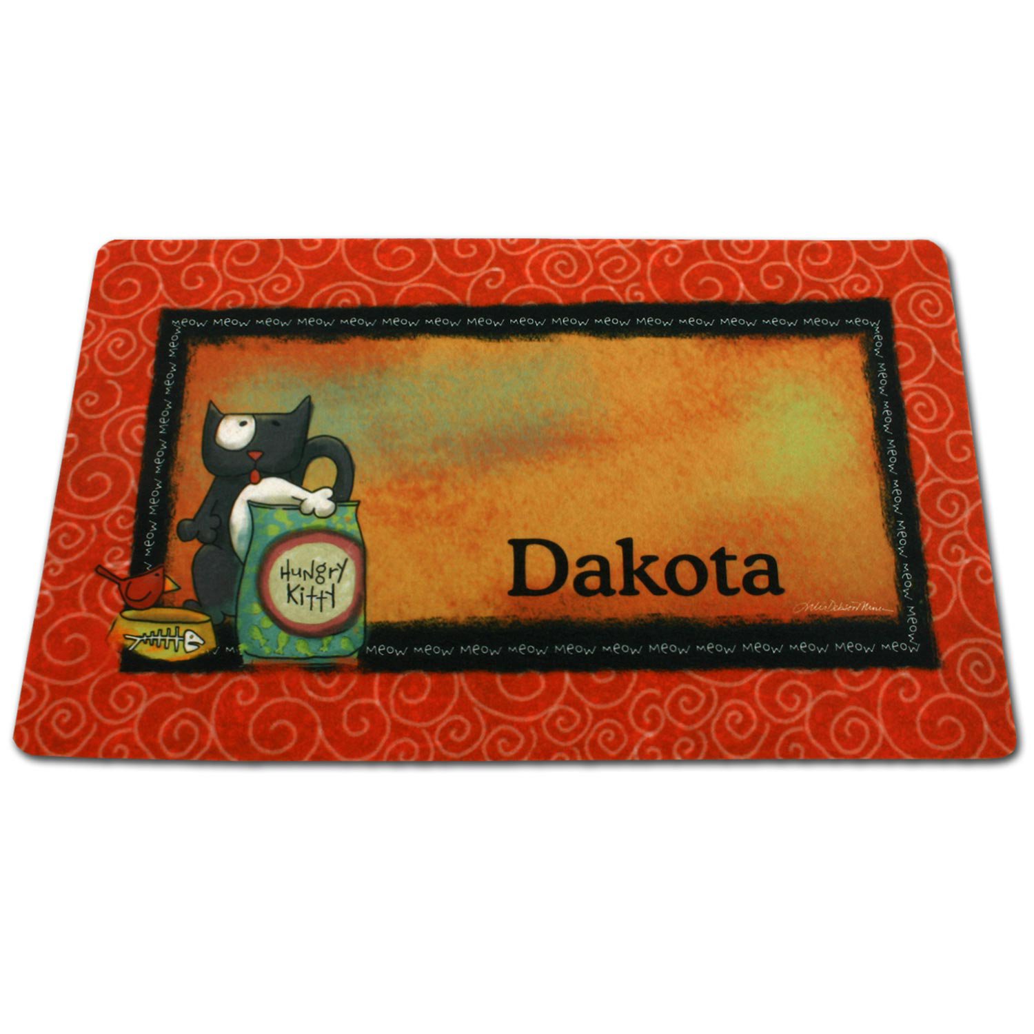 Drymate Hungry Kitty Personalized Pet Placemat Petco