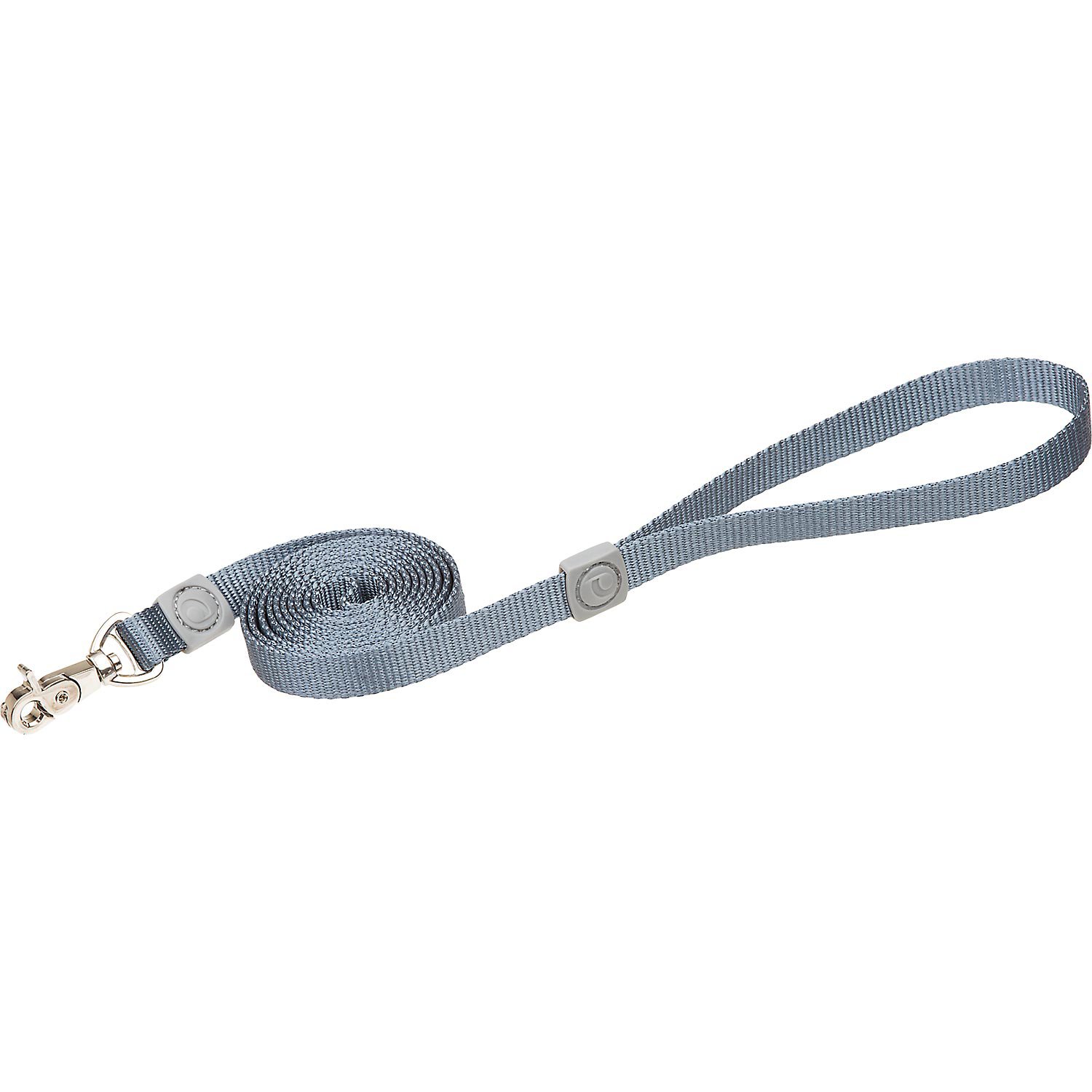 UPC 029695102233 product image for Aspen Pet by Petmate Deluxe Signature Pewter Single Ply Nylon Leash, Small | upcitemdb.com