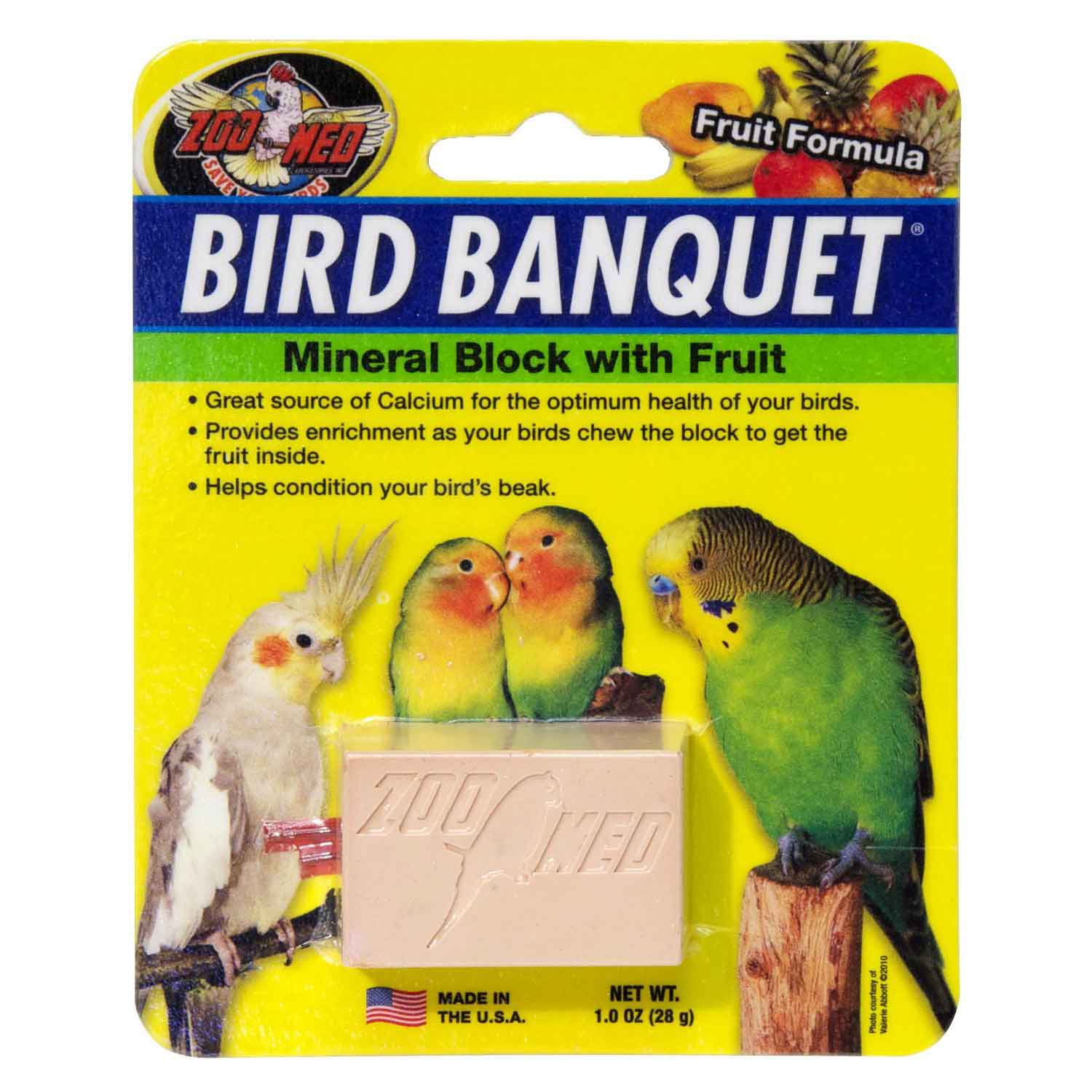Zoo Med Fruit Bird Banquet Block Small Petco