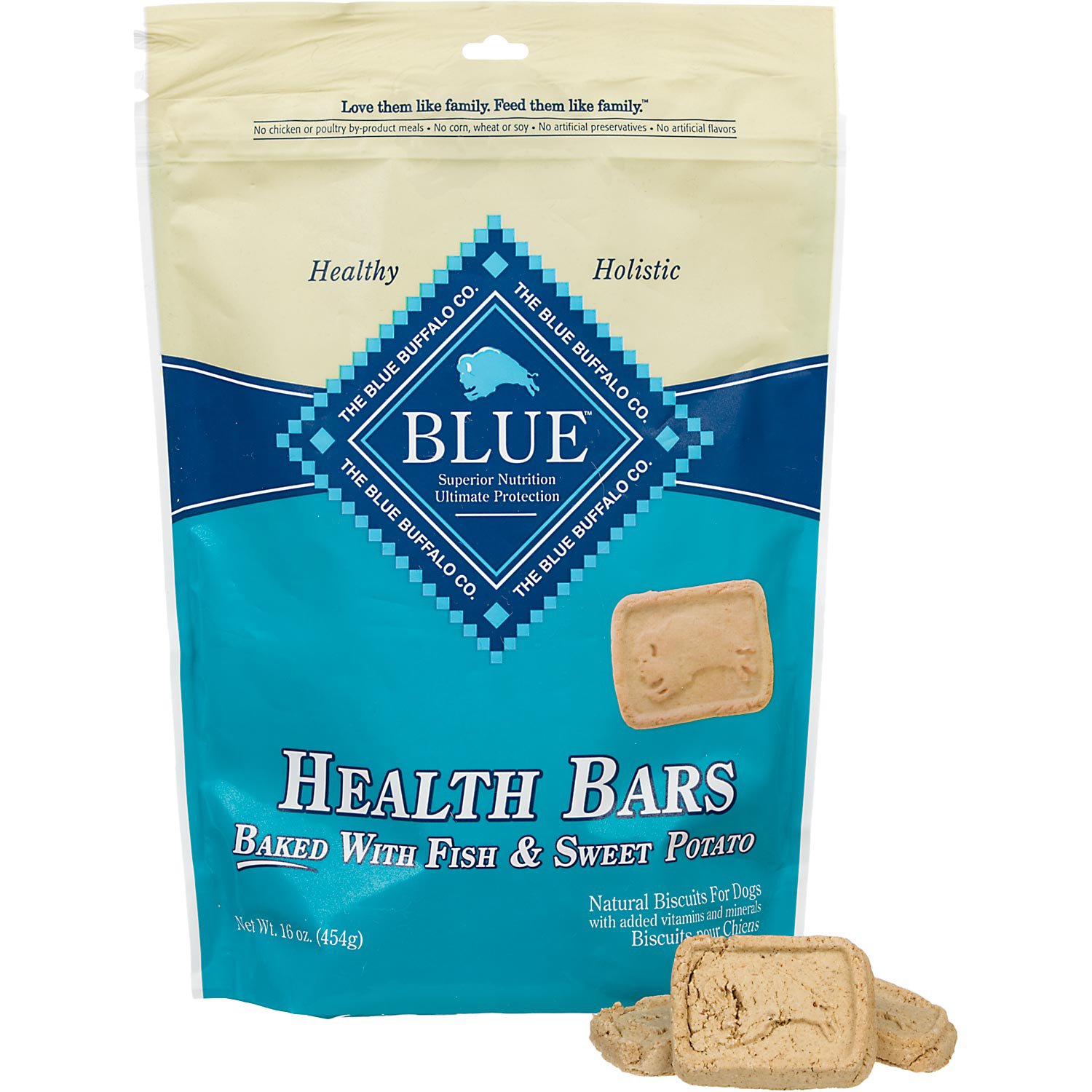 UPC 859610005123 Blue Buffalo Health Bar Fish & Sweet Potato Dog