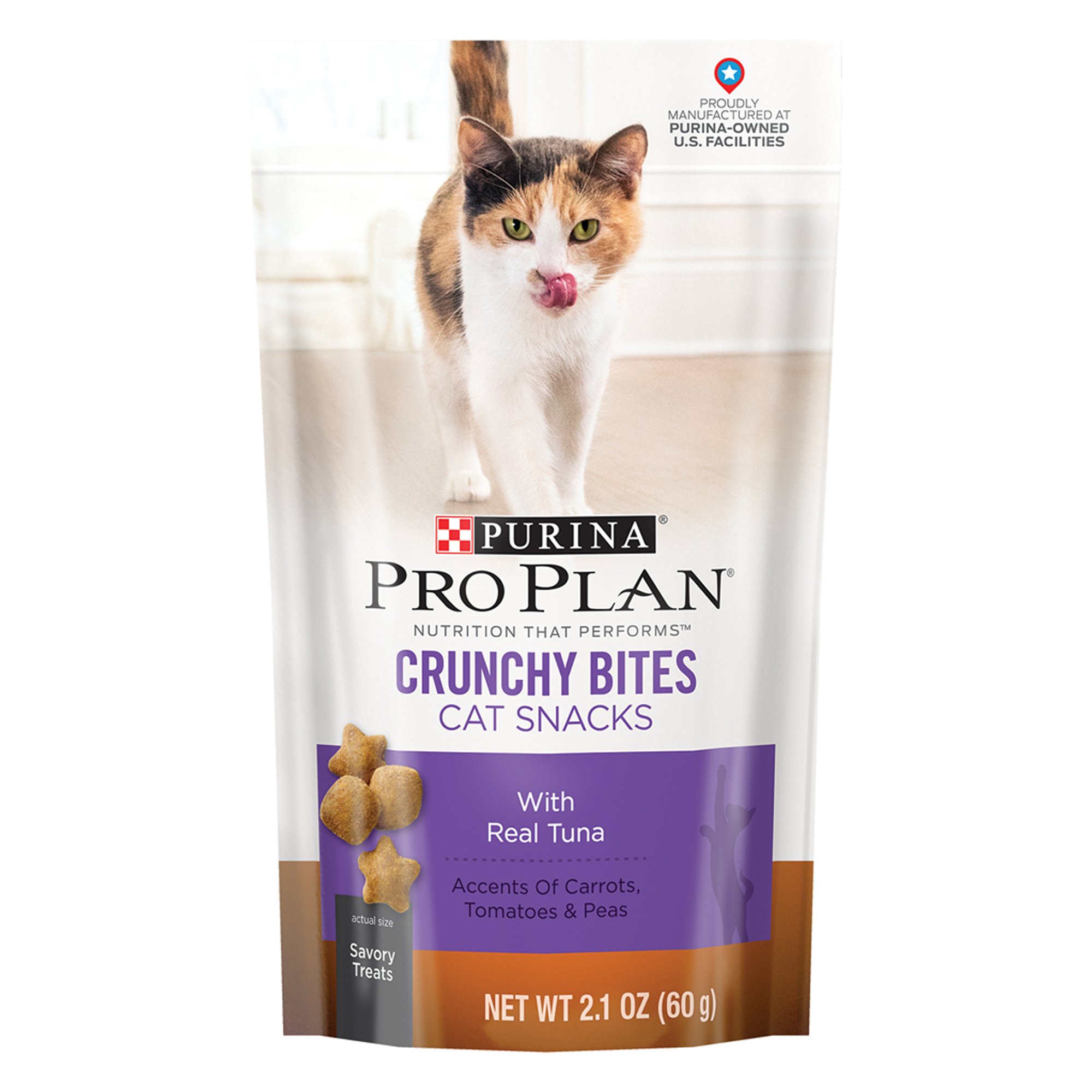 UPC 038100149725 product image for Pro Plan Savory Bites Crunchy Cat Treats (2.1 oz.; .5