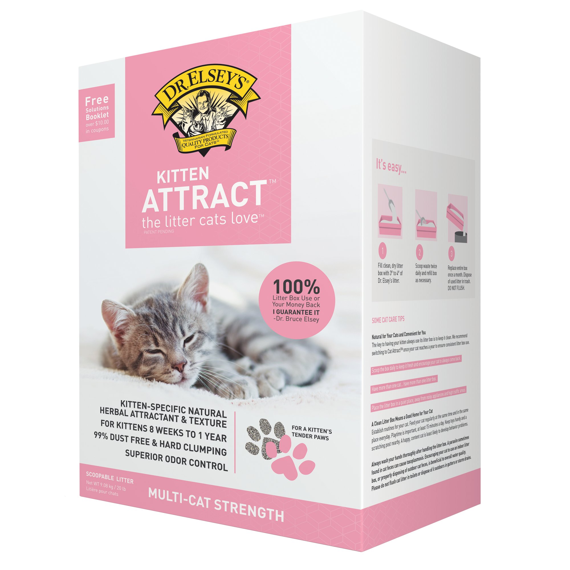 Precious Cat Dr. Elsey's Kitten Attract Scoopable Cat Litter | Petco