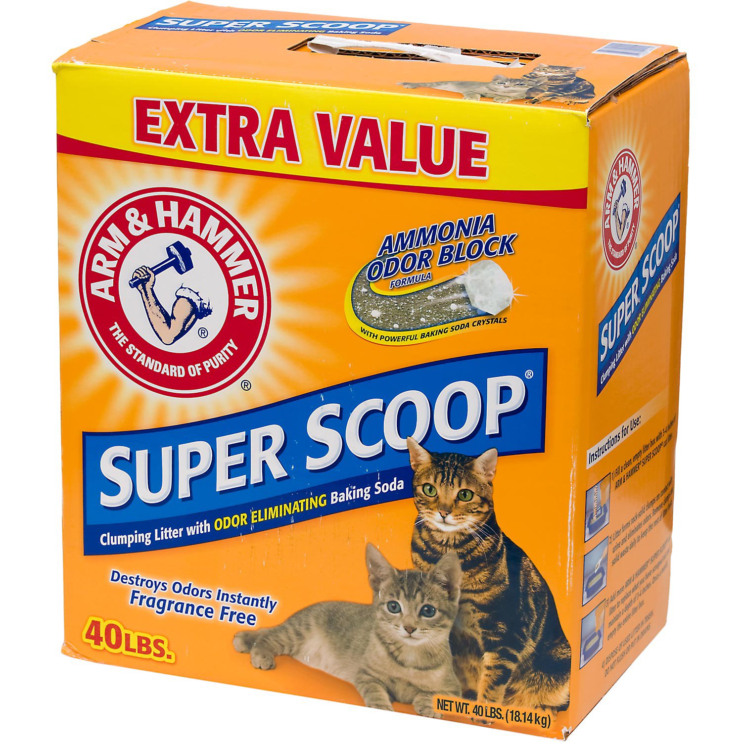 baking soda in cat litter